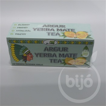 Dr.flóra argur yerba mate citrom tea 25x1,7g 43 g