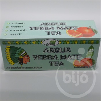 Dr.flóra argur yerba mate narancs tea 25x1.7g 43 g
