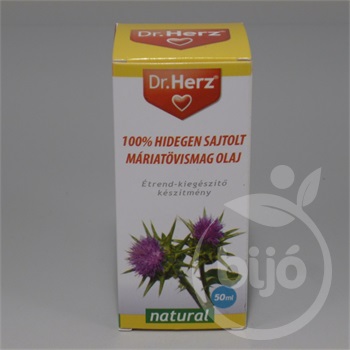 Dr.herz máriatövismag olaj 100% hidegen sajtolt 50 ml