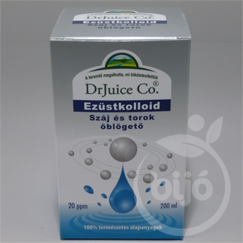 Dr.juice ezüstkolloid oldat 200 ml