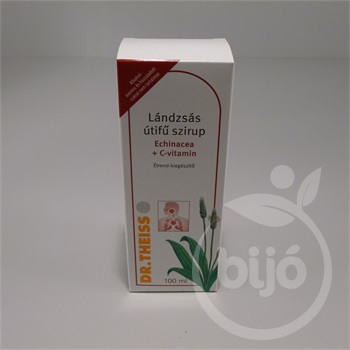 Dr.Theiss lándzsás útifű+echinacea+c-vit folyékony-étrendkiegészítő 100 ml