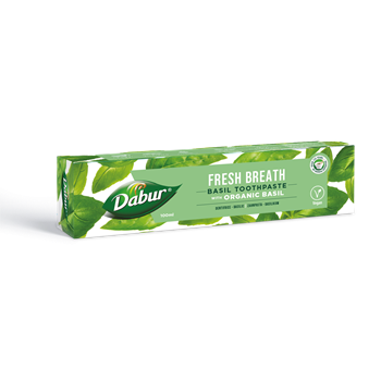 Dabur herbal bazsalikomos fogkrém organikus összetevővel 100 ml