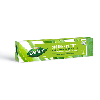 Dabur herbal fogkrém aloe vera kivonattal organikus összetevővel 100 ml