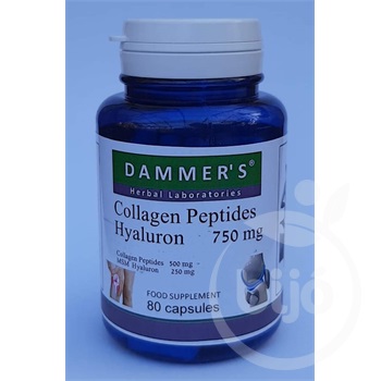 Dammer s kollagén+hyaluron kapszula 80 db