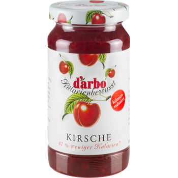 Darbo kalóriacsökkentett cseresznye lekvár 220 g