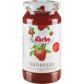 Darbo kalóriacsökkentett eper lekvár 220 g