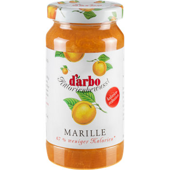Darbo kalóriacsökkentett sárgabarack lekvár 220 g