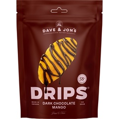 Dave & Jon`s mango drips dark chocolate 100 g