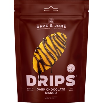 Dave & Jon`s mango drips dark chocolate 100 g