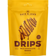 Dave & Jon`s mango drips milk chocolate 100 g