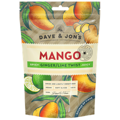 Dave & Jon`s mango gyömbér lime twist 100 g