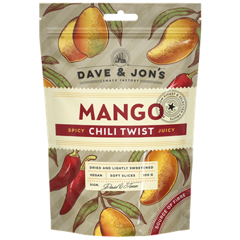 Dave & Jon`s szárított mangó chilivel 100 g