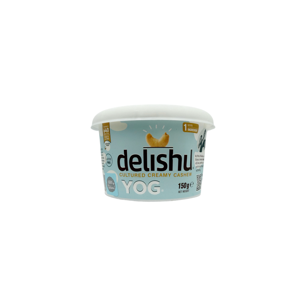 Delishu vegán, kesudióból készült joghurt jellegű termék 150 g ...