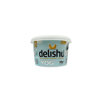 Delishu vegán, kesudióból készült joghurt jellegű termék 150 g