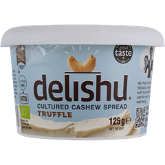 Delishu vegán, kesudióból készült szendvicskrém szarvasgombával 125 g