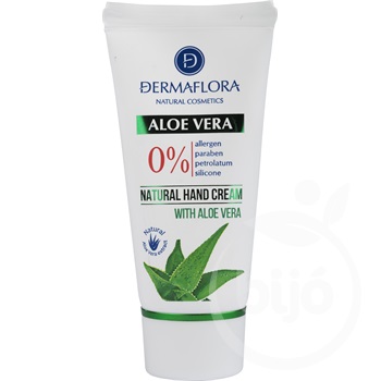 Dermaflora 0% kézkrém aloe vera 50 ml