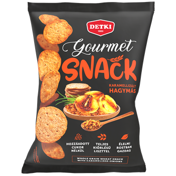 Detki gourmet snack karamellizált hagymás 100 g