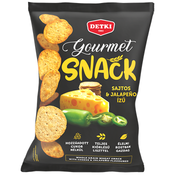 Detki gourmet snack sajtos-jalapenos 100 g