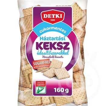 Detki háztartási keksz cukormentes 160 g