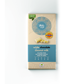 Dia-Wellness - Health Market White Delight Kókusztejes fehércsokoládé 80g