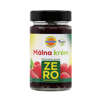 Dia-Wellness zéró hozzáadott cukor málna krém  250 g