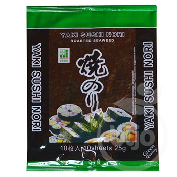 Yaki sushi nori pörkölt algalap 25 g