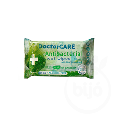 Doctor Care Antibakteriális nedves törlőkendő 100% Biodegradable 15db
