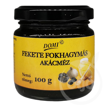 Domi fekete fokhagymás akácméz 100 g