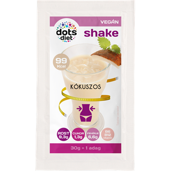 Dotsdiet shake por kókuszos ízű 30 g