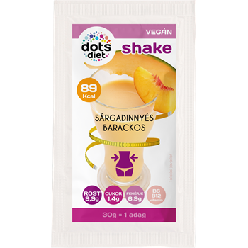 Dotsdiet shake por sárgadinnyés-barackos ízű 30 g