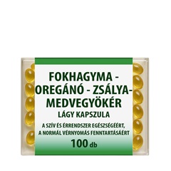 Dr.chen fokhagyma-oregano-zsálya medvegyökér kapszula 100 db