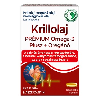 Dr.chen krillolaj prémium omega3 plusz+oregánó kapszula 60 db