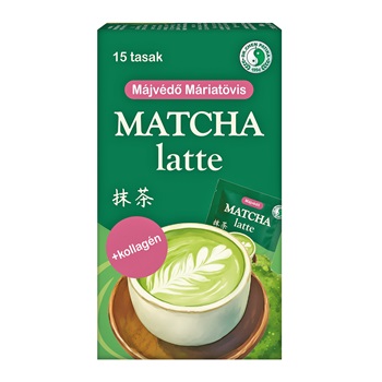 Dr.chen matcha latte máriatövis kivonattal és kollagénnel 15 db