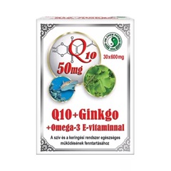 Dr.chen q10+ginkgo+omega3 kapszula 30 db