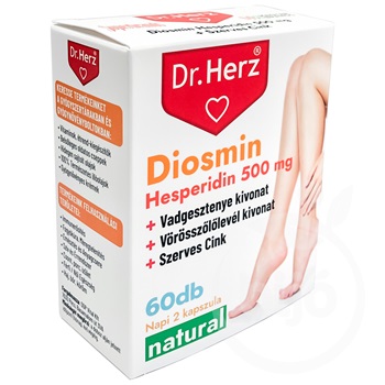 Dr.herz diozmin+hezperidin 500mg kapszula 60 db