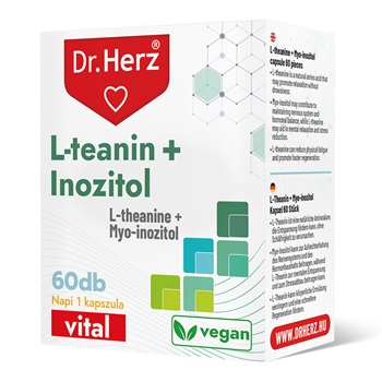 Dr.herz l-teanin + inozitol kapszula 60 db