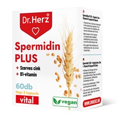 Dr.herz spermidin+b1-vitamin+szerves cink kapszula 60 db