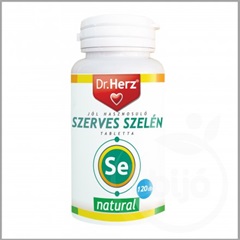 Dr.herz szerves szelén 120 db