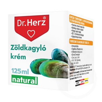 Dr.herz zöldkagyló krém 125 ml