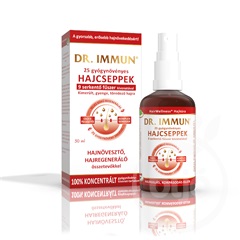 Dr.immun 25 gyógynövényes hajcseppek 9 serkentő fűszer kivonattal 50 ml