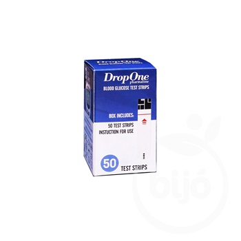 Drop One vércukorszint mérő tesztcsík 50 db