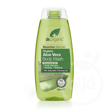 Dr.organic bio aloe vera tusfürdő 250 ml