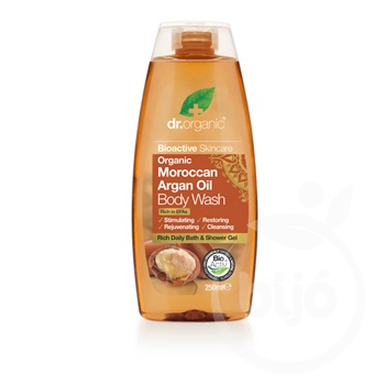 Dr.organic bio argán olaj tusfürdő 250 ml