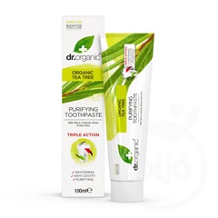 Dr.organic bio teafa fogkrém 100 ml