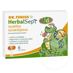 Dr.Theiss herbalsept nyalóka torokfájásra 6 db 85 g