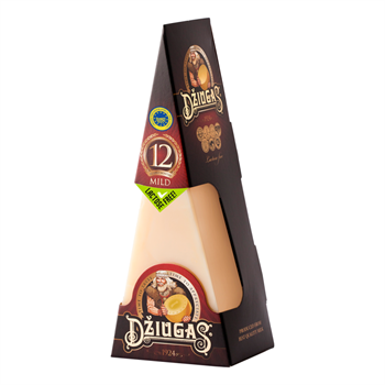 Dziugas mild kemény sajt 12 hó laktózmentes 180 g