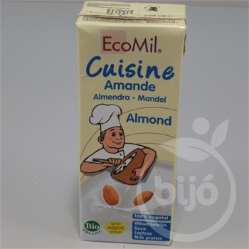 Ecomil bio növényi mandula főzőkrém 200 ml