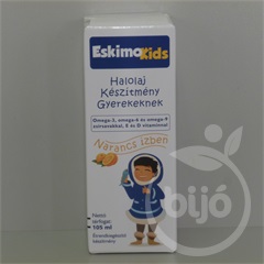 Eskimo kids halolaj narancs 105 ml