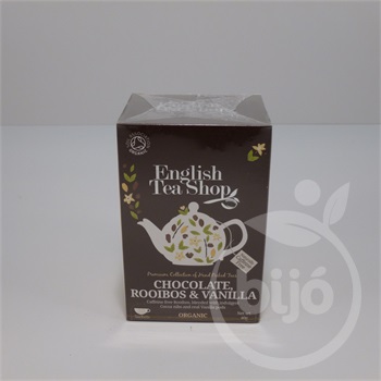 English Tea Shop 20 bio csokoládé rooibos&vanília tea 20x1,5g 30 g