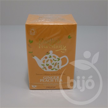English Tea Shop bio gyömbéres barack tea 20x2g 40 g